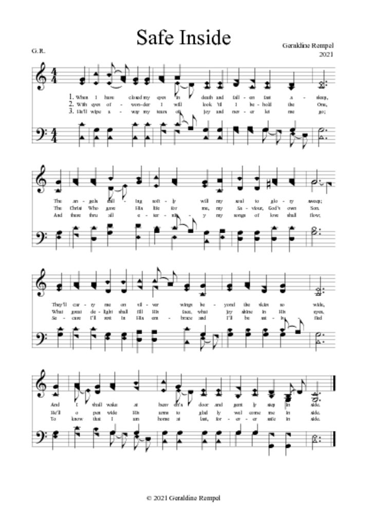 thumbnail of Safe Inside