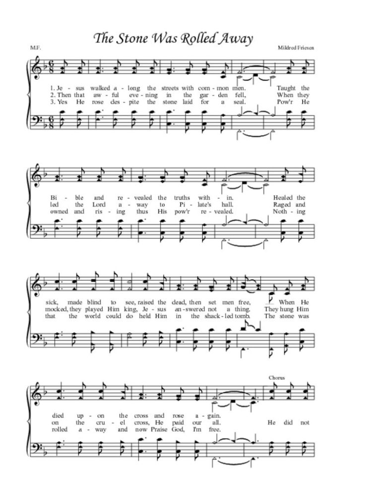 thumbnail of The Stone Was Rolled Away