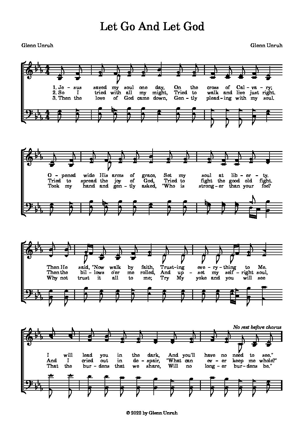 SongMecca - Acapella Gospel Sheet Music